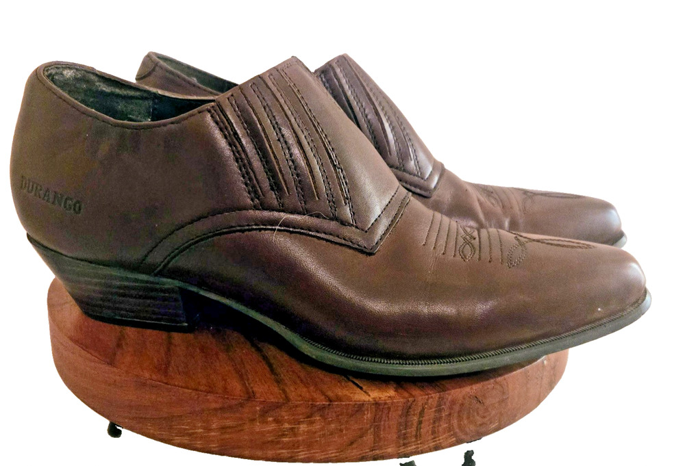Vintage Durango Women’s Brown Leather Western Ankle Boots Size 7M